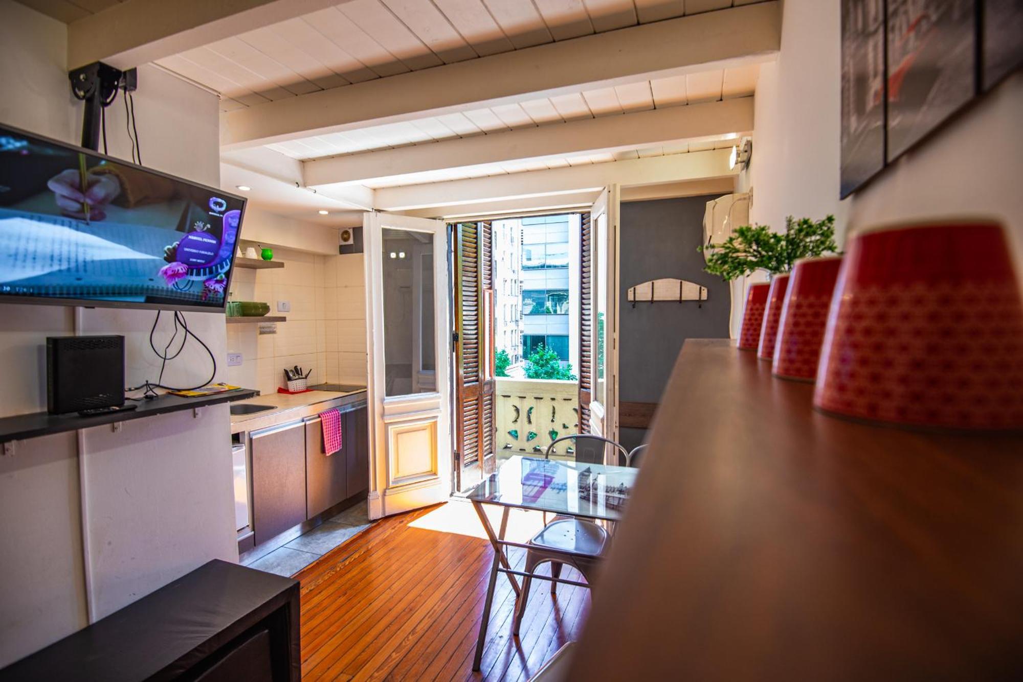 Duplex En Centro Historico Y Turistico Sobre Av. De Mayo Buenos Aires Bagian luar foto